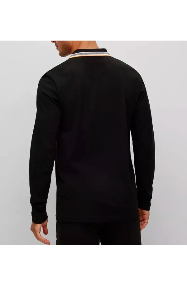 Hugo Boss L/S Piqué Polo Regular Black