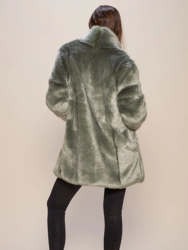 Hummingbird Luxe Collared Faux Fur Coat  | Women's