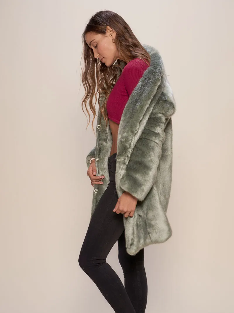 Hummingbird Luxe Collared Faux Fur Coat  | Women's