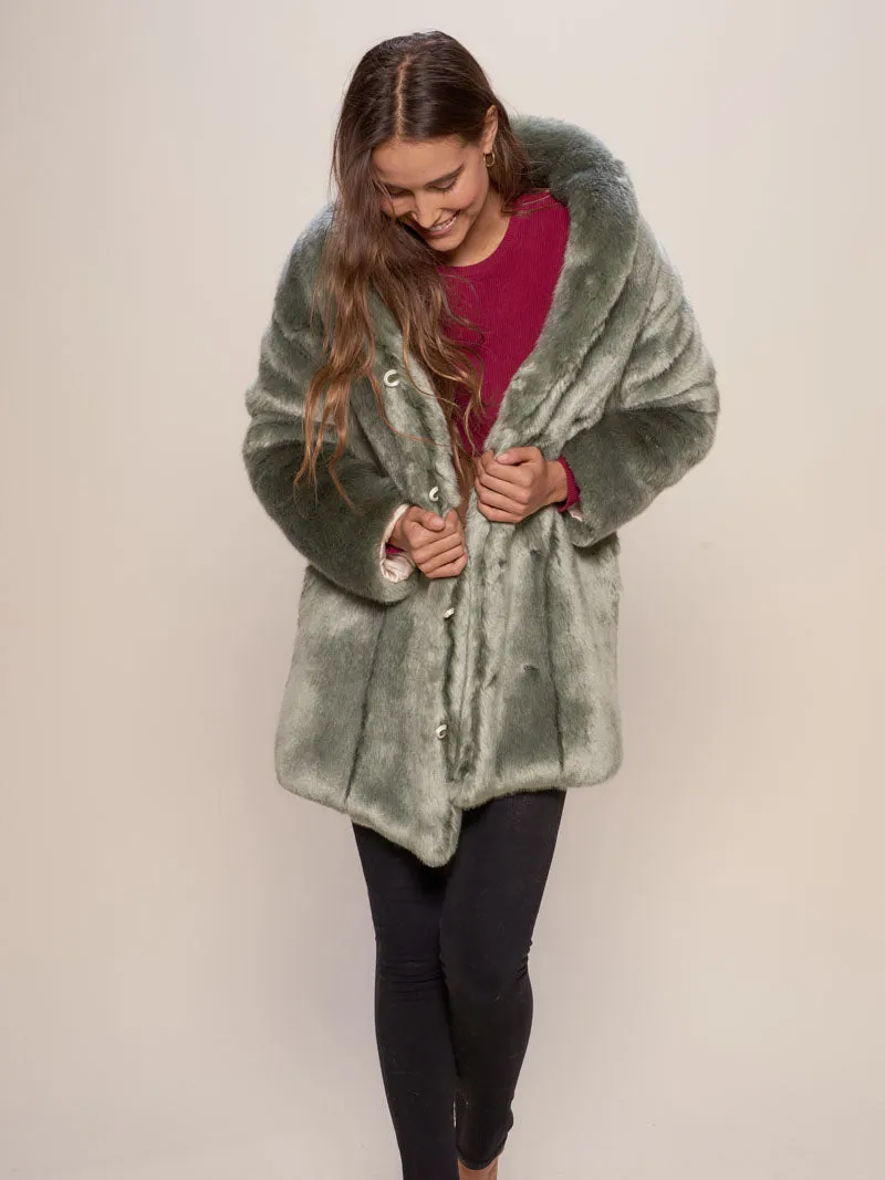 Hummingbird Luxe Collared Faux Fur Coat  | Women's