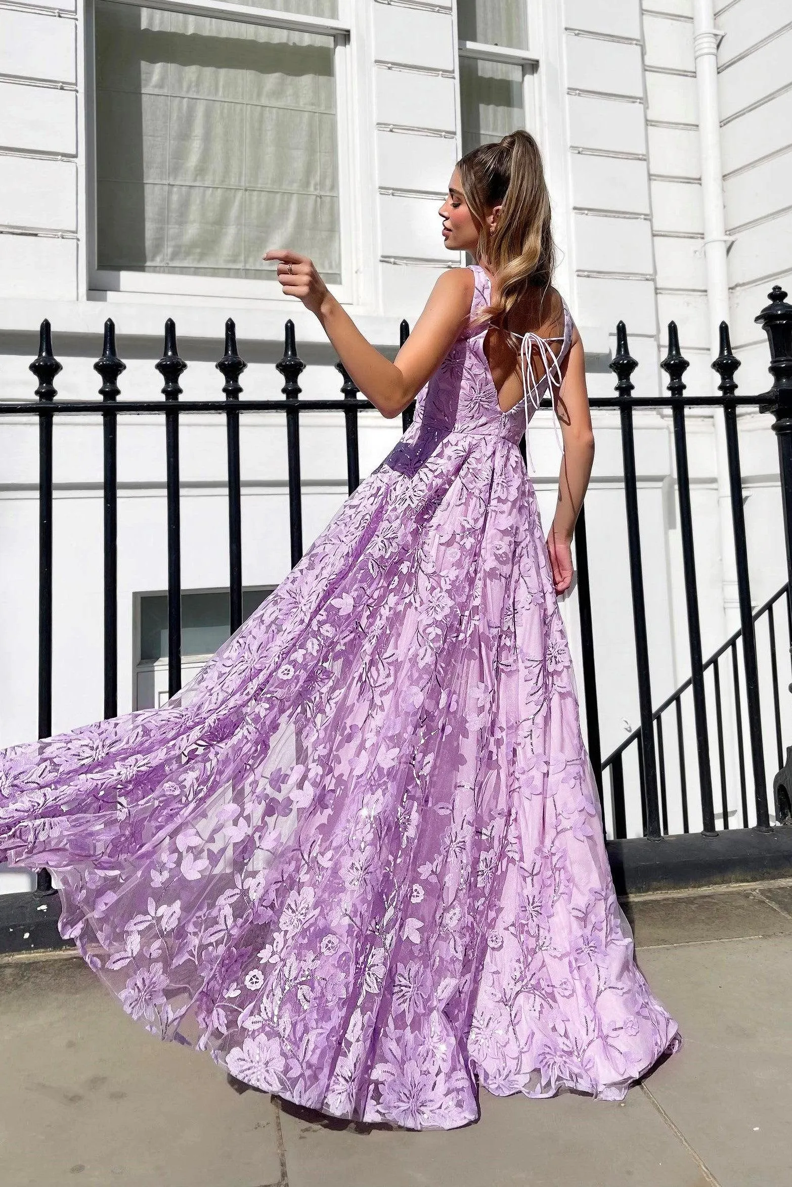 Jadore JP140 Gown - Lilac