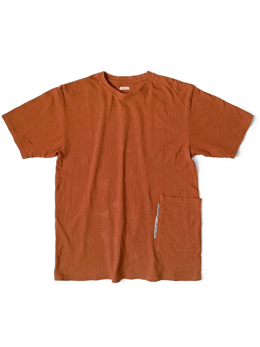 Kapital Gauze Jersey Biscuit Pocket T-Shirtb Tee