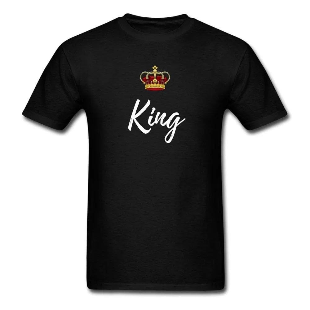 King And Queen Matching Couple T-Shirts