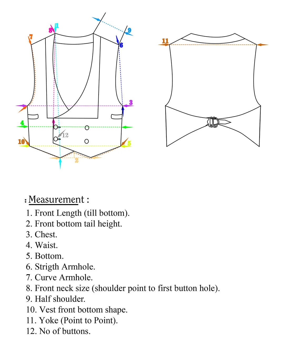 Luxire Tuxedo vest