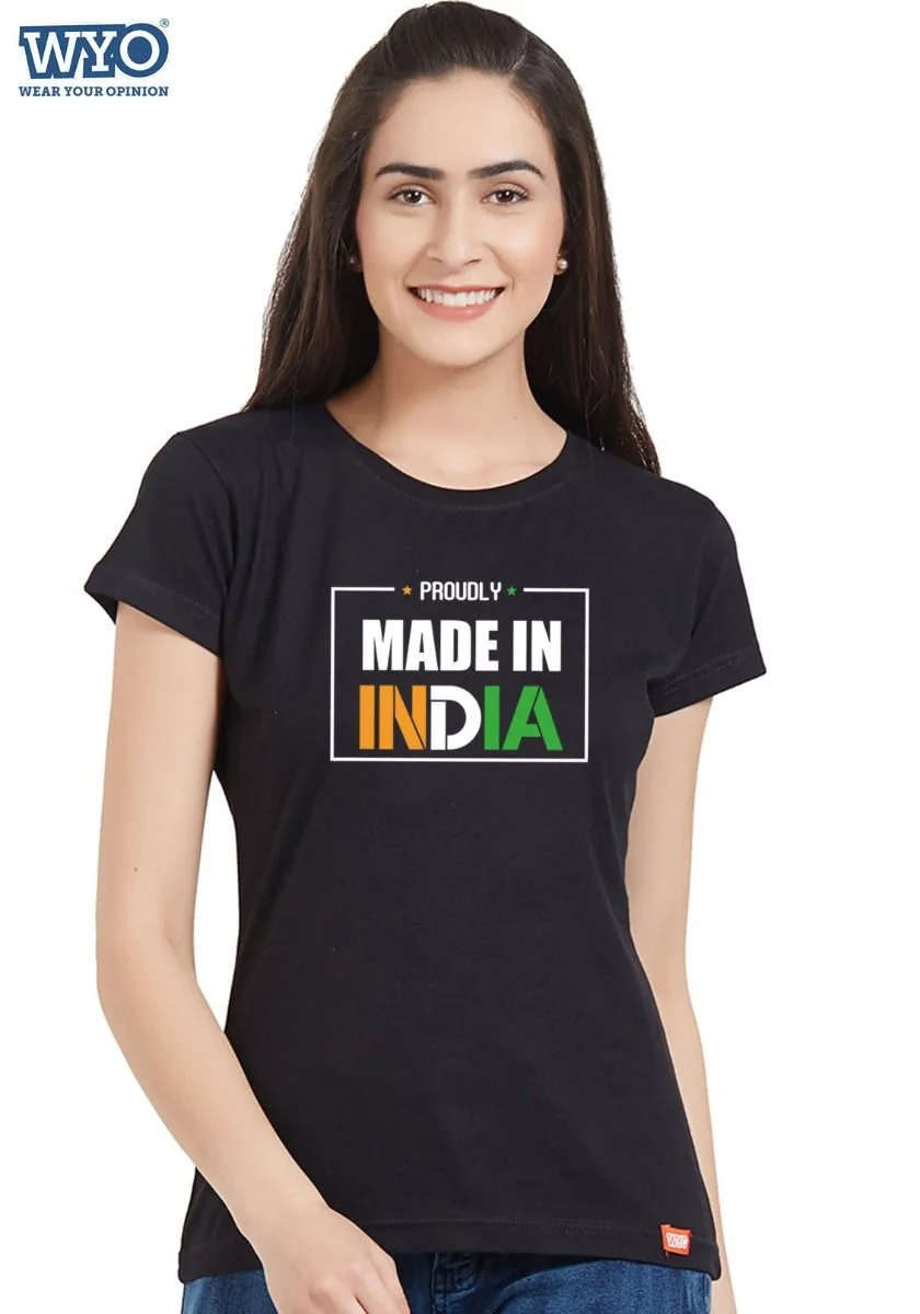 Made In India Women Tshirt