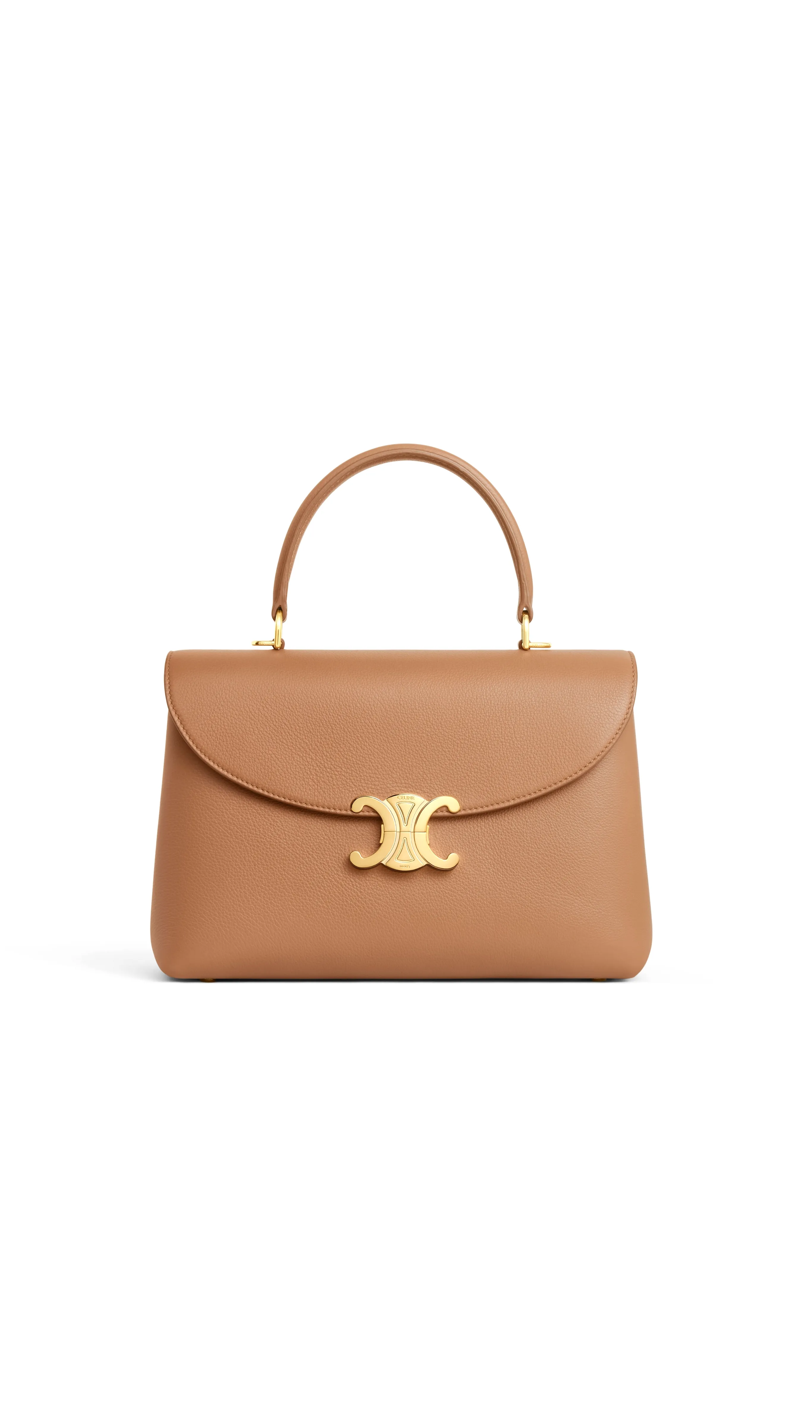 Medium Nino Bag in Supple Calfskin - Bronze