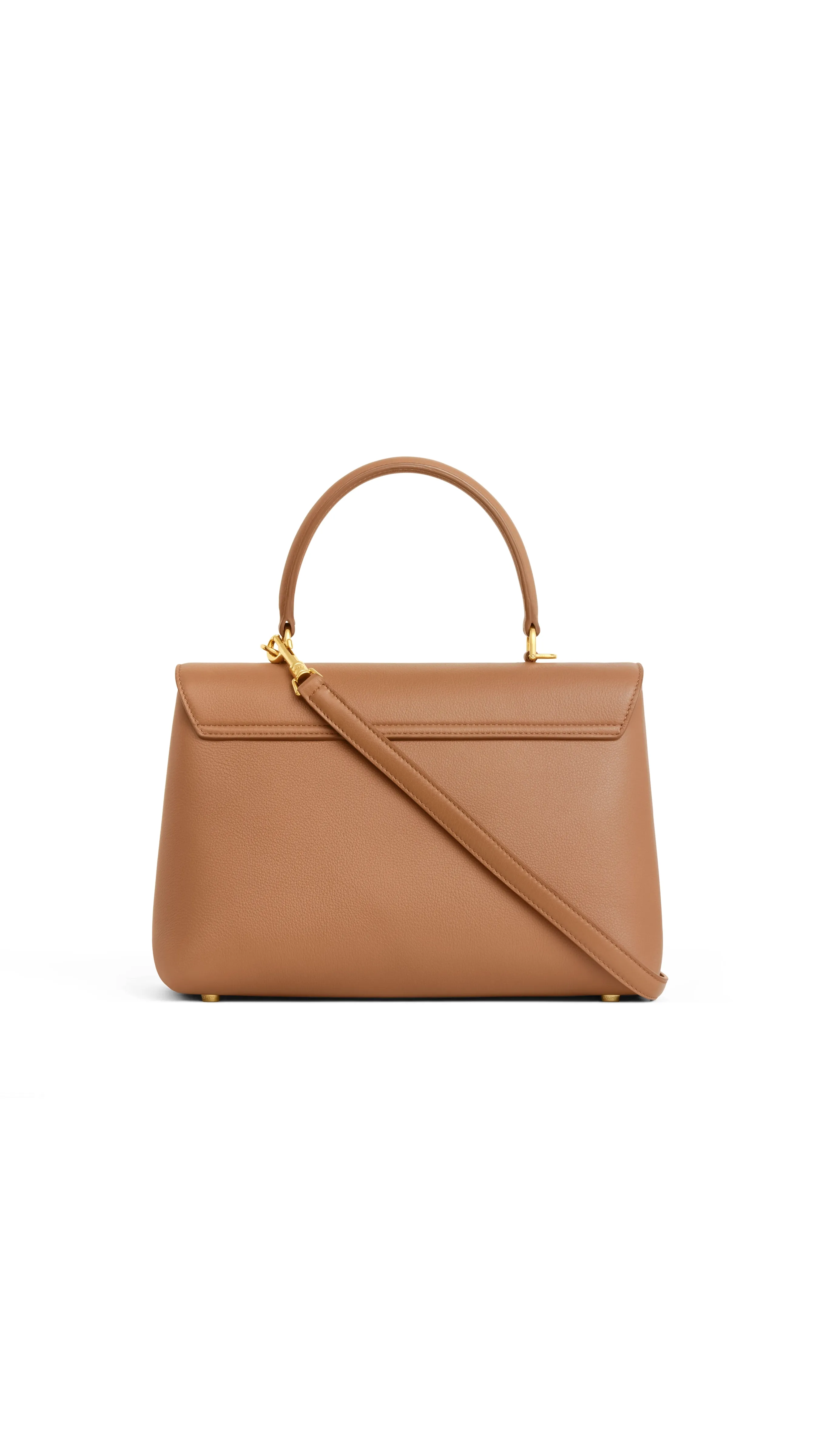 Medium Nino Bag in Supple Calfskin - Bronze