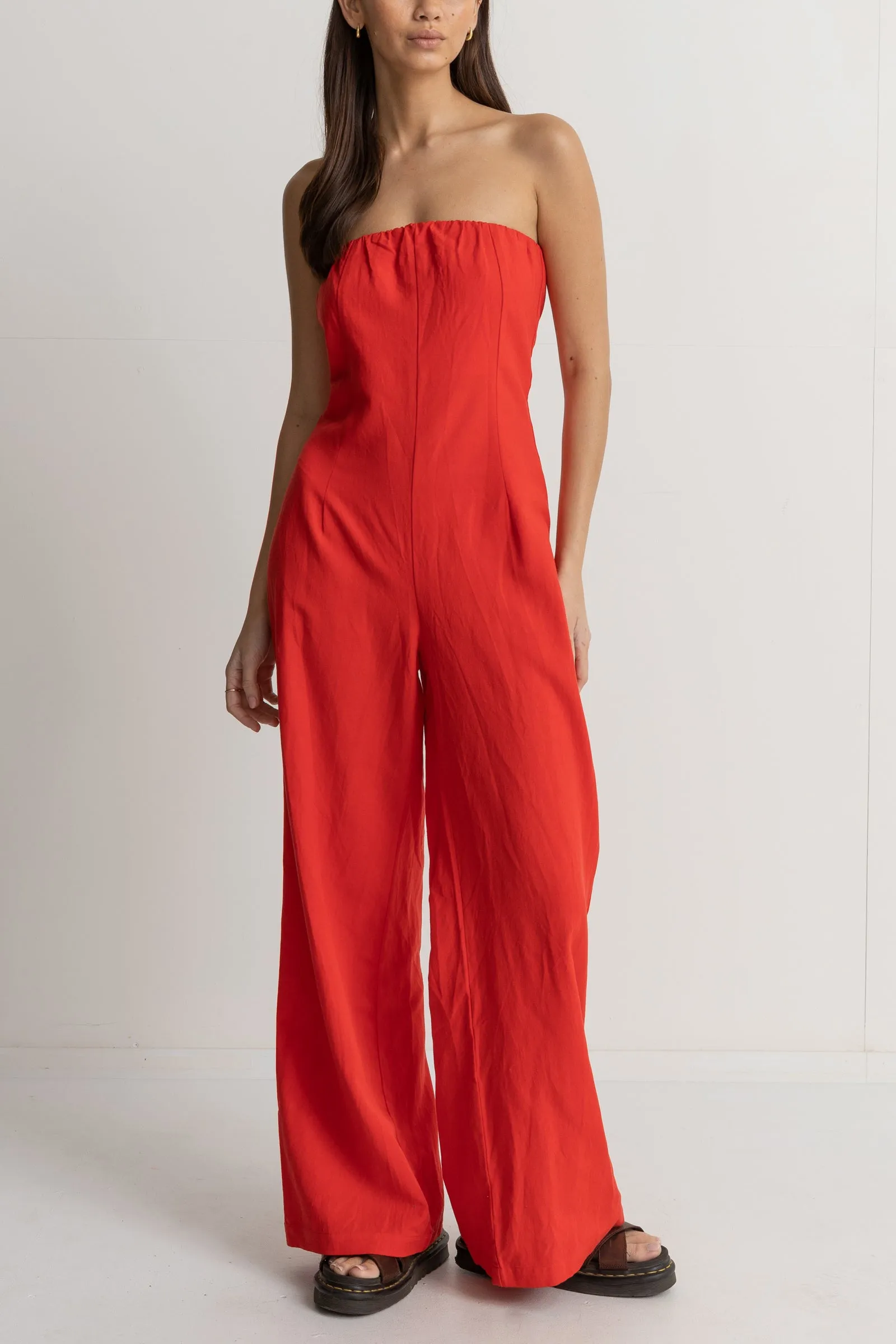 Mimi Jumpsuit Red Sand