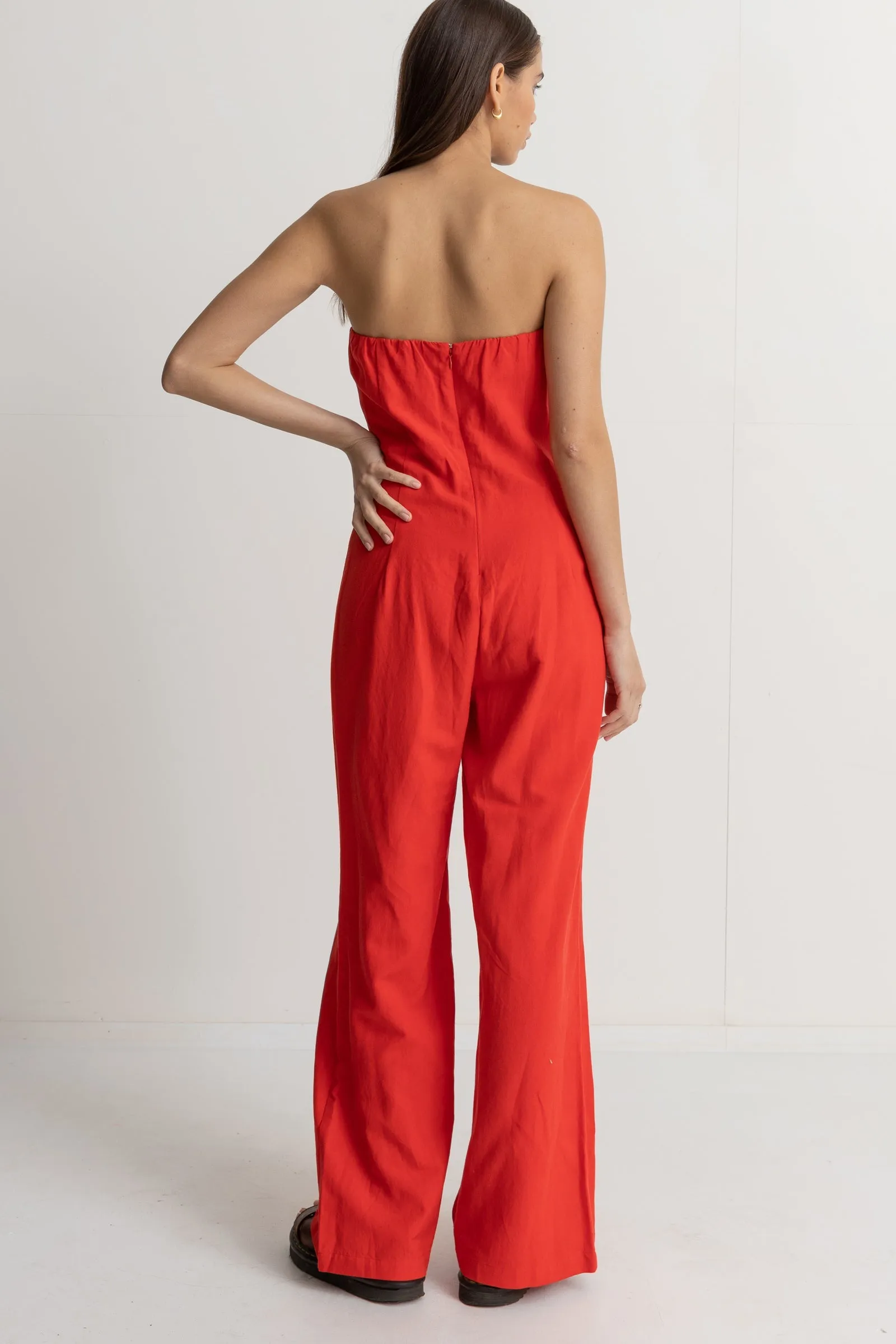 Mimi Jumpsuit Red Sand