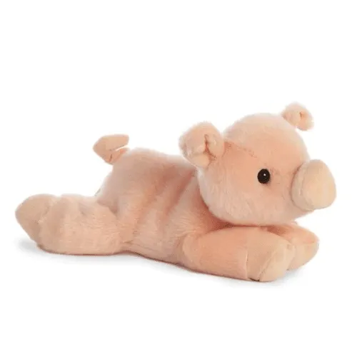 Mini Flopsie Percy Pig Soft Toy | Ingatestone Saddlery