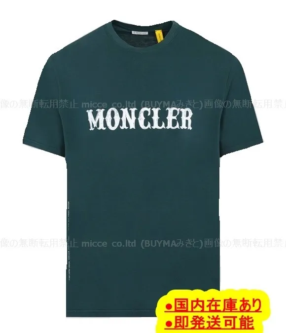 MONCLER  |Size S-XL◆ MONCLER GENIUS FRAGMENT T-Shirts dark green Men's