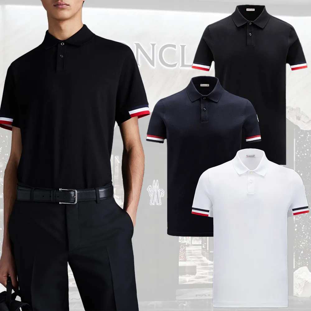 MONCLER  |Street Style Plain Short Sleeves Logo