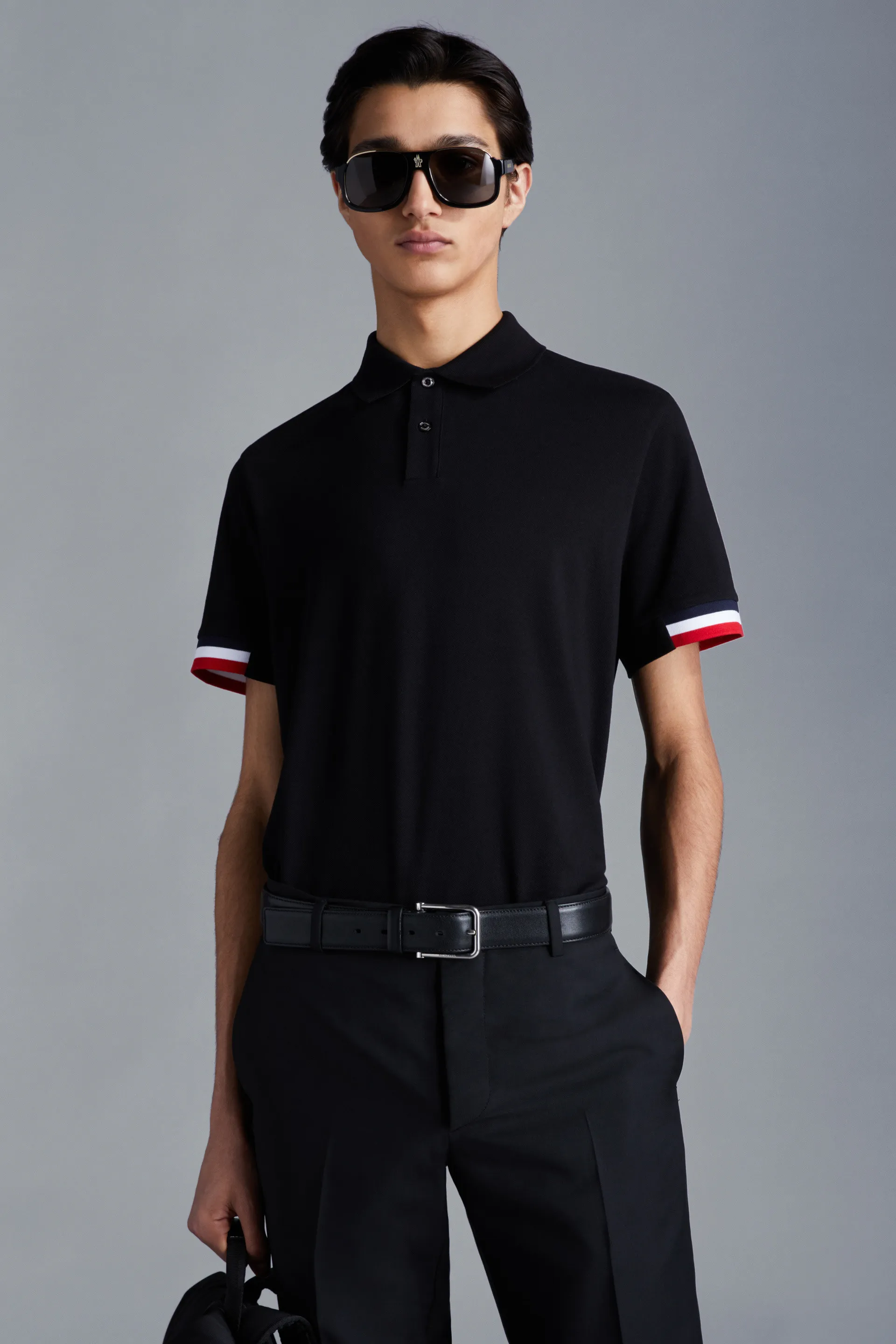 MONCLER  |Street Style Plain Short Sleeves Logo