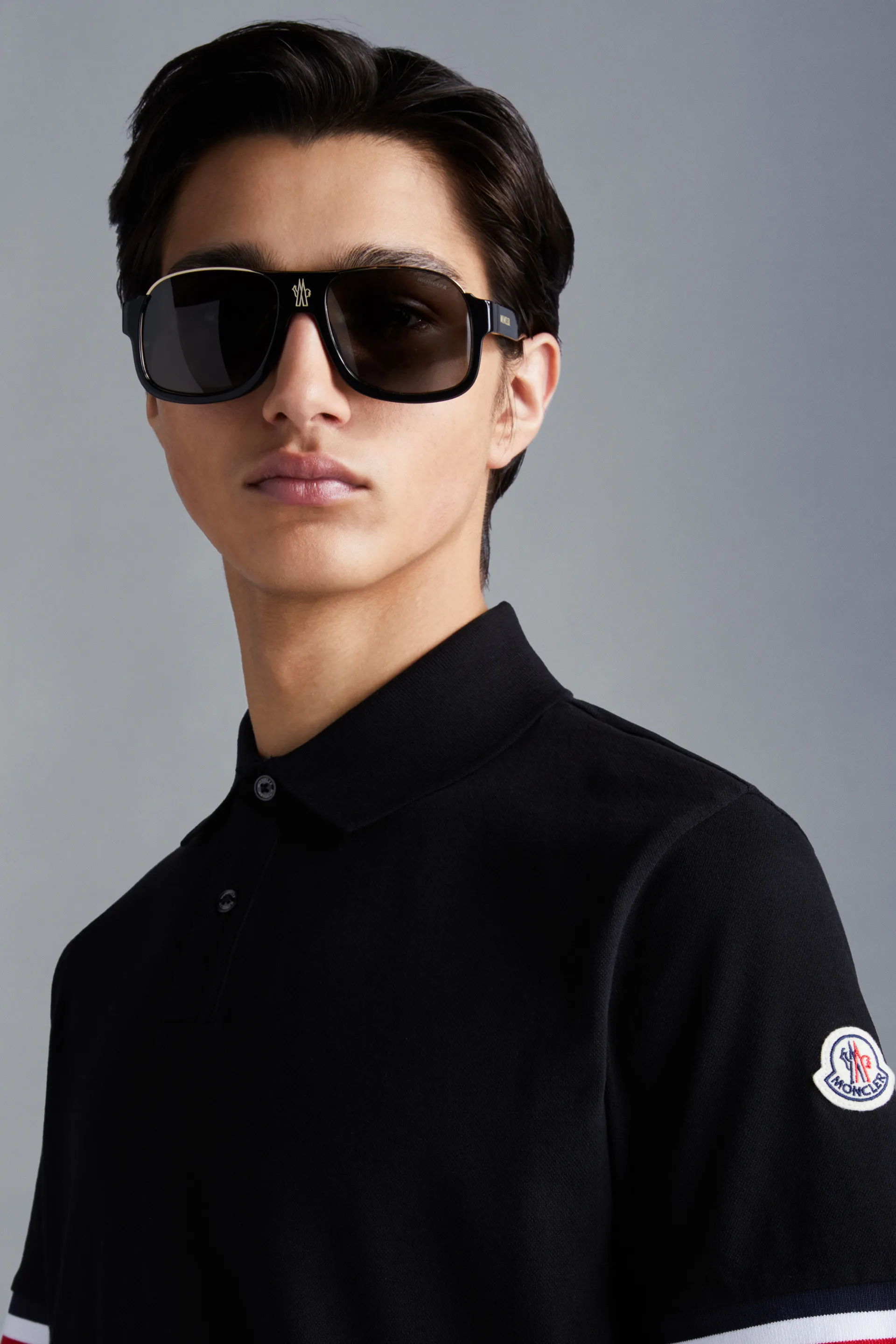 MONCLER  |Street Style Plain Short Sleeves Logo