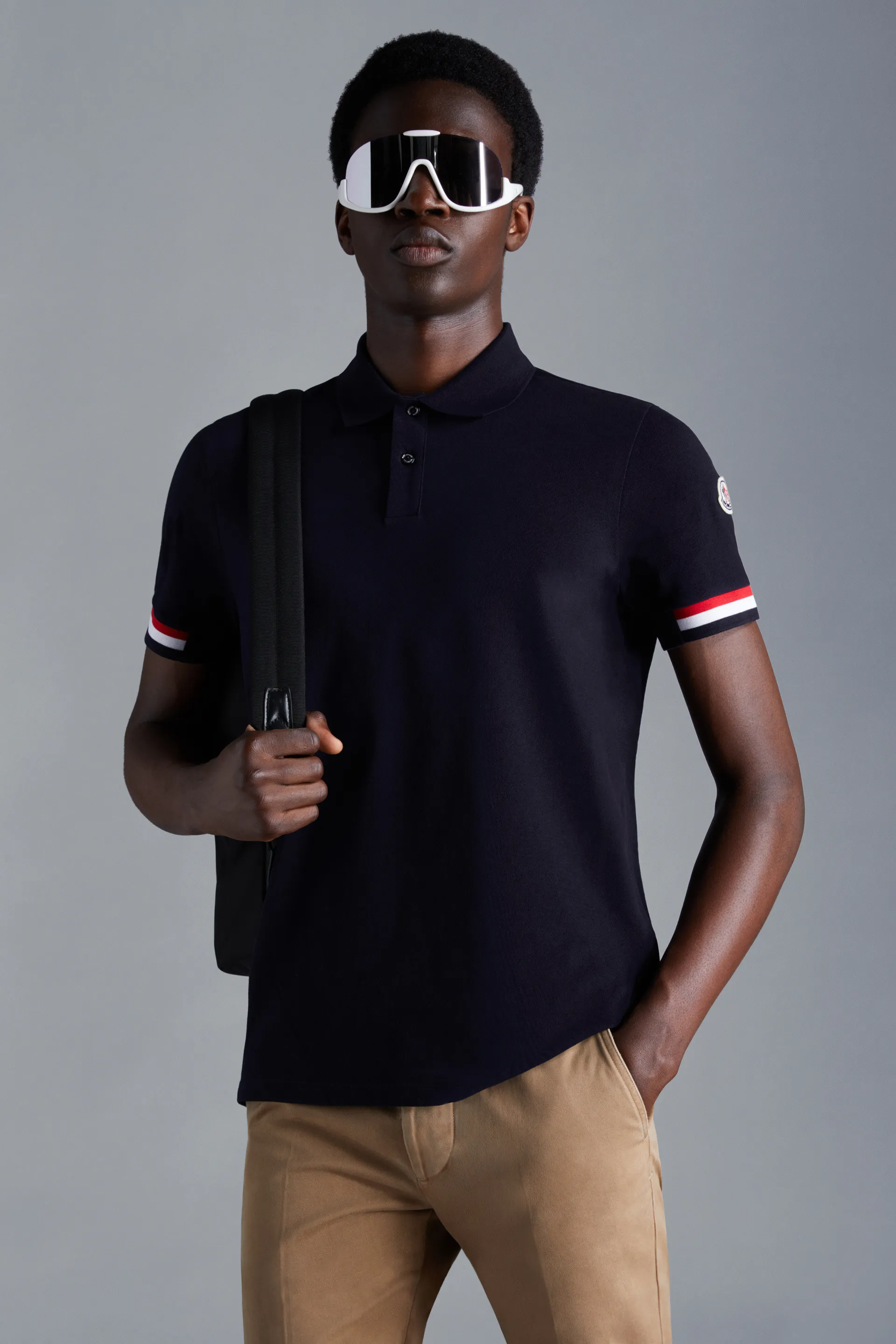 MONCLER  |Street Style Plain Short Sleeves Logo