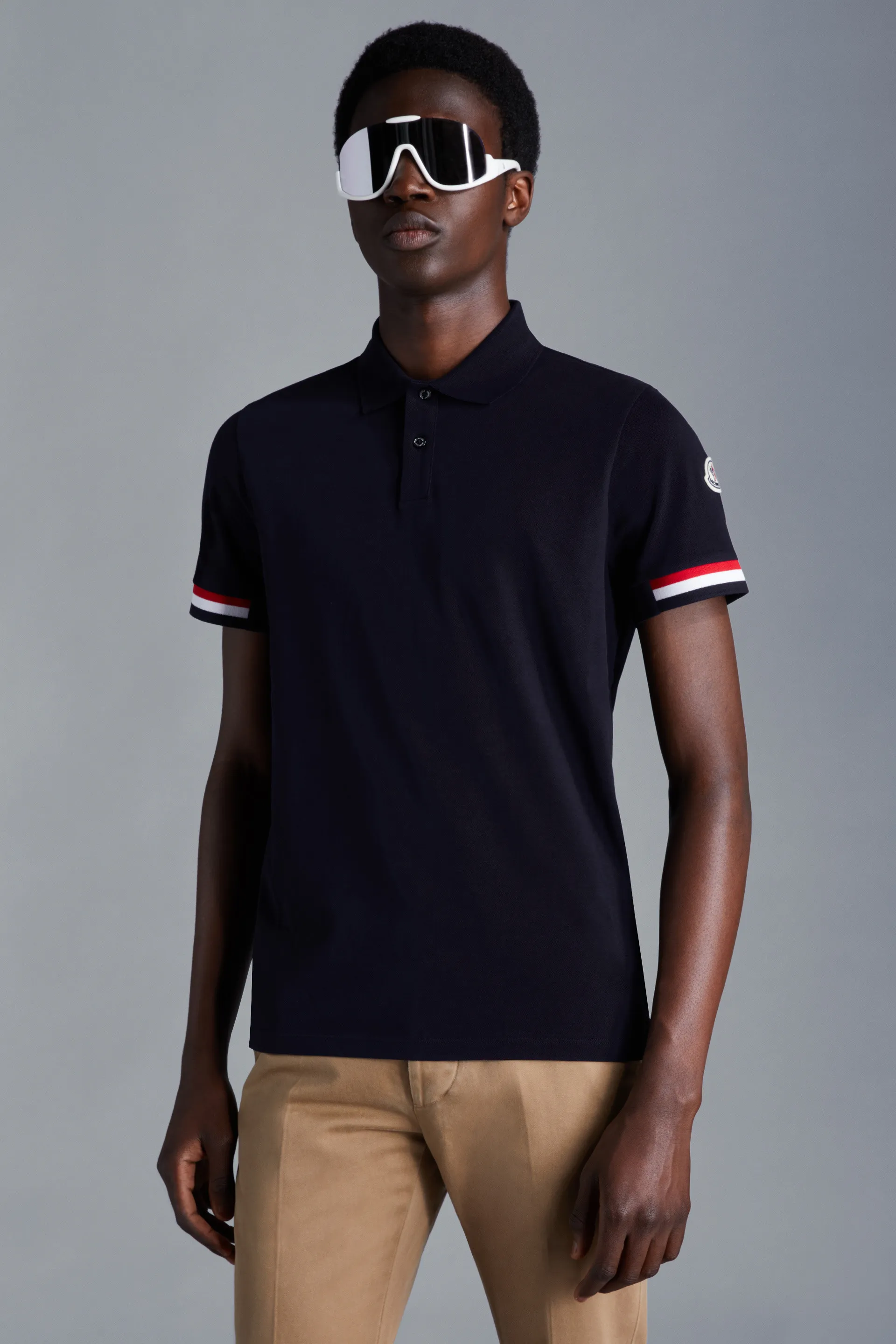 MONCLER  |Street Style Plain Short Sleeves Logo