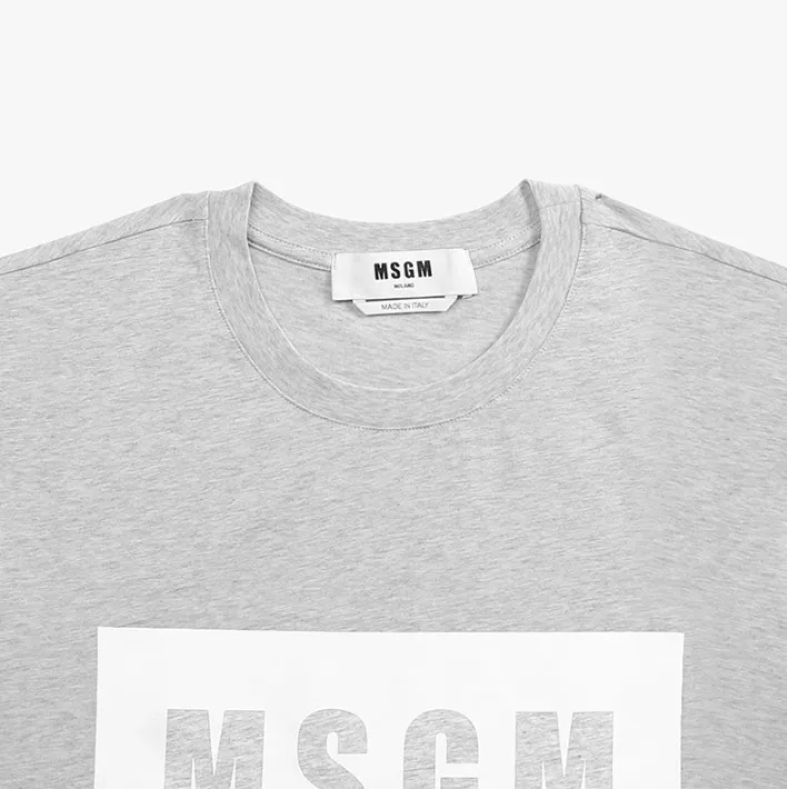 MSGM  |Plain Logo Designers T-Shirts