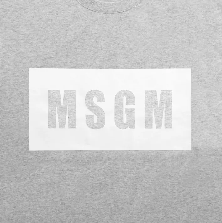 MSGM  |Plain Logo Designers T-Shirts