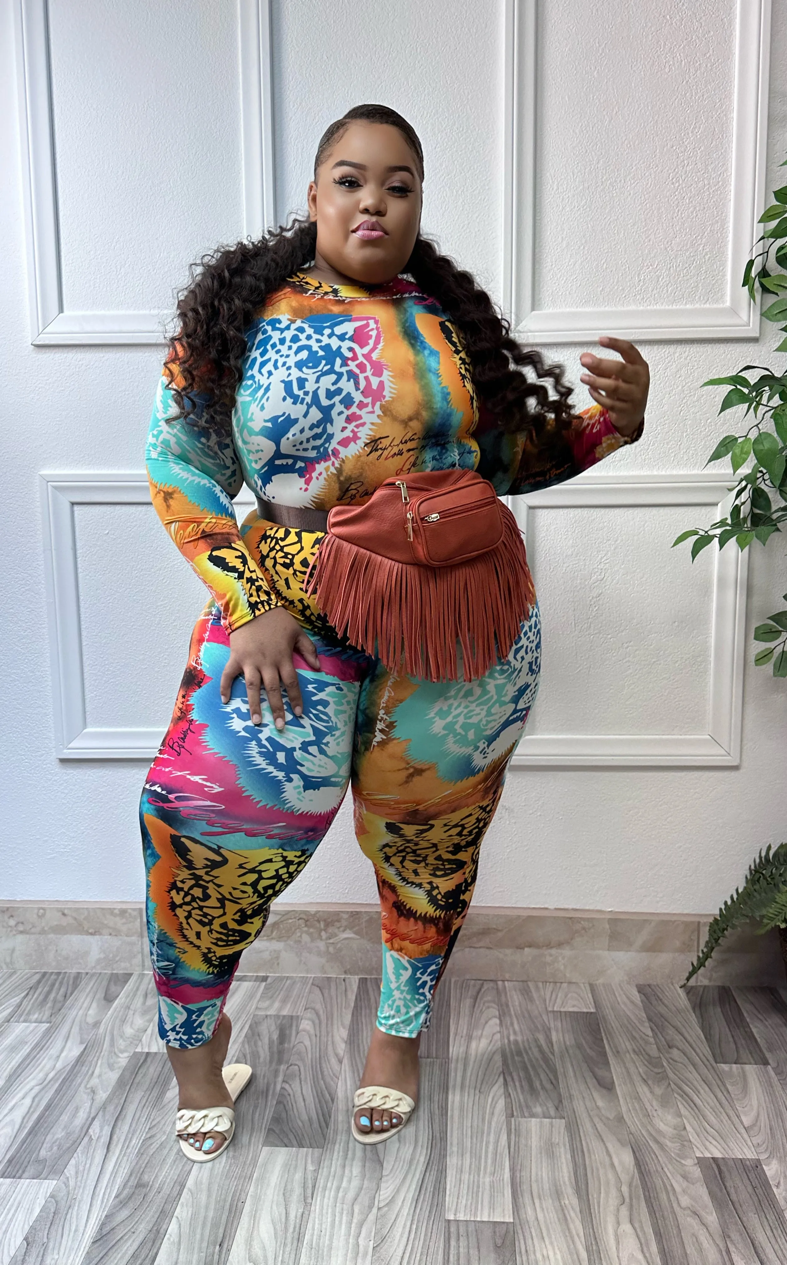 Multi color Ginny + Size Jumpsuit