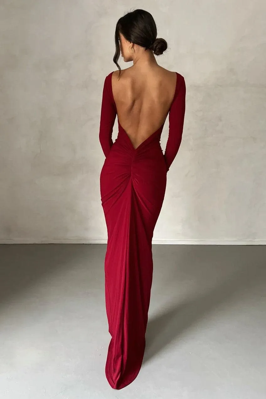 Natalia Gown - Wine