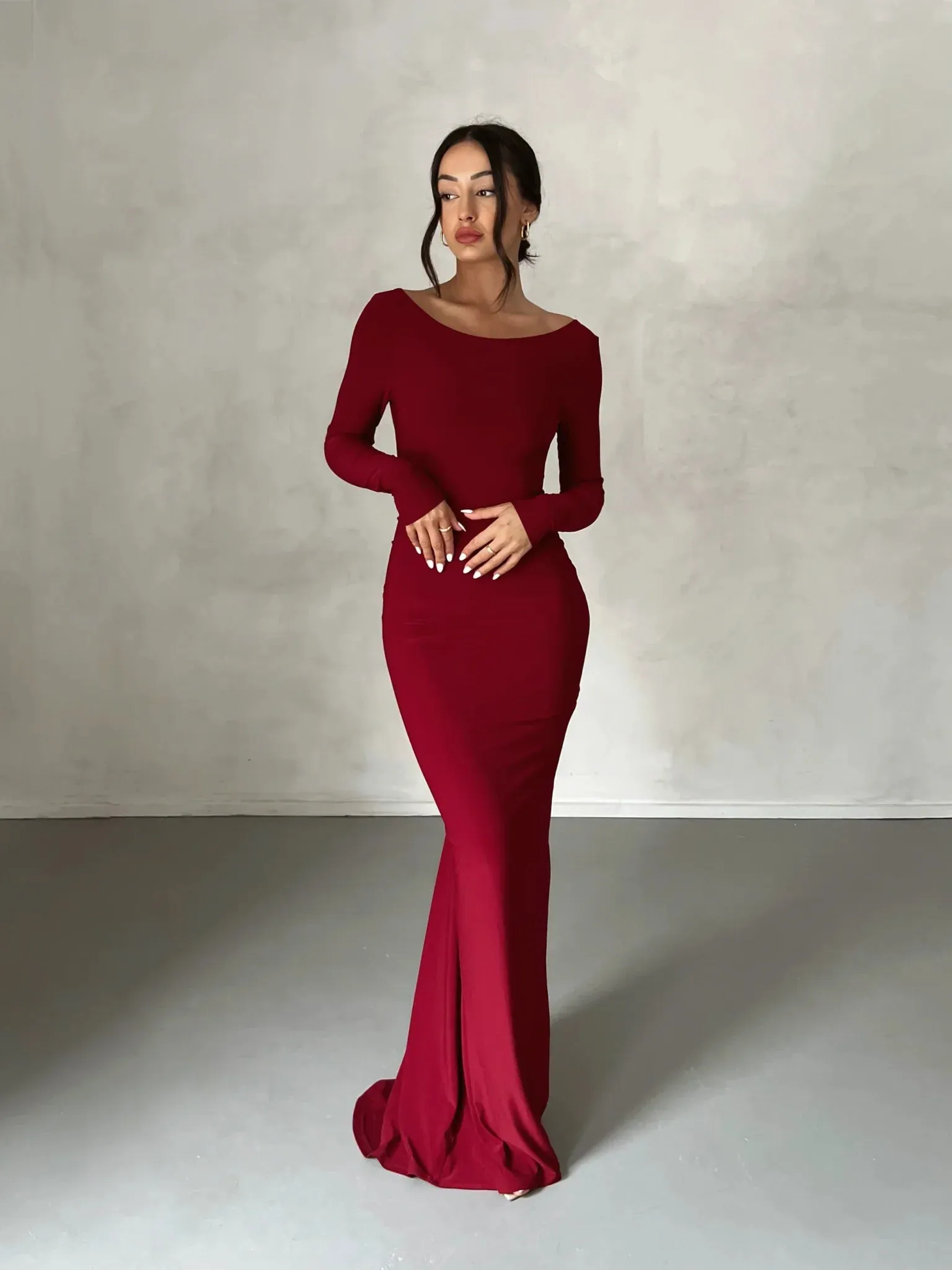 Natalia Gown - Wine