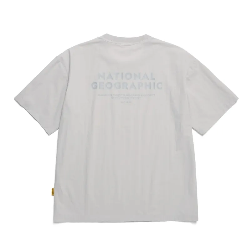 NATIONAL GEOGRAPHIC  |Unisex Street Style Logo T-Shirts