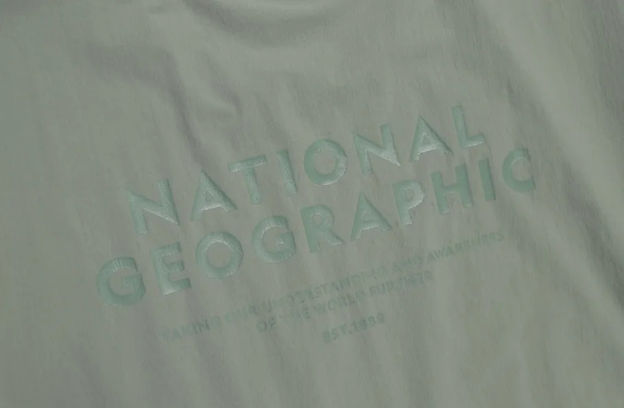 NATIONAL GEOGRAPHIC  |Unisex Street Style Logo T-Shirts