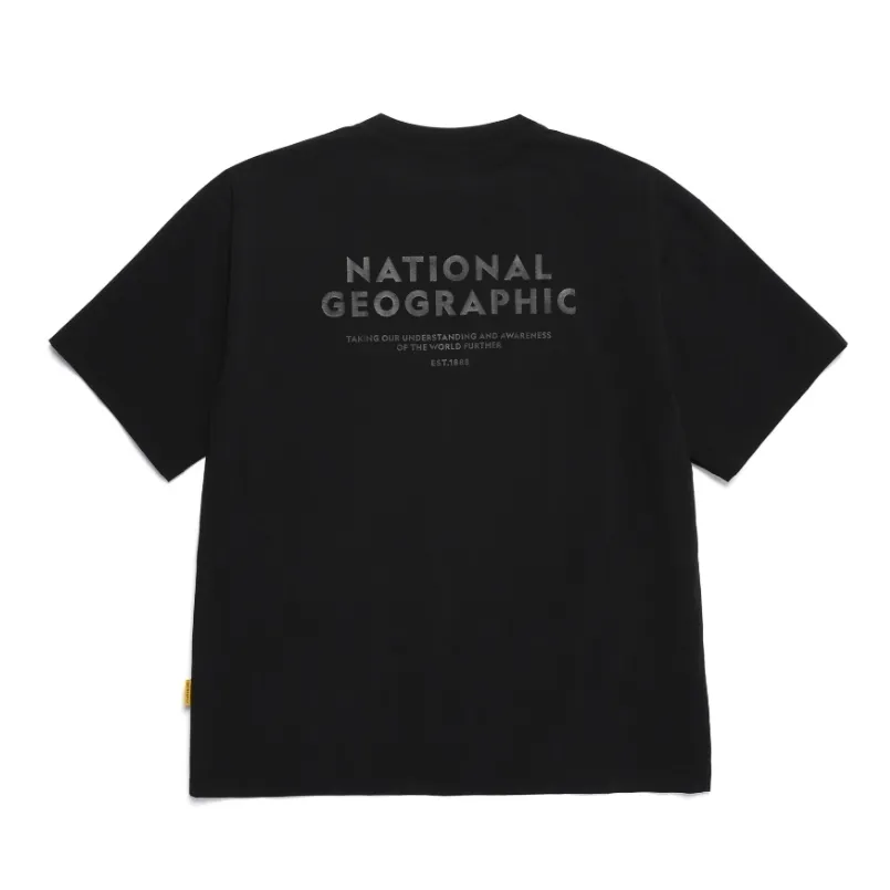 NATIONAL GEOGRAPHIC  |Unisex Street Style Logo T-Shirts