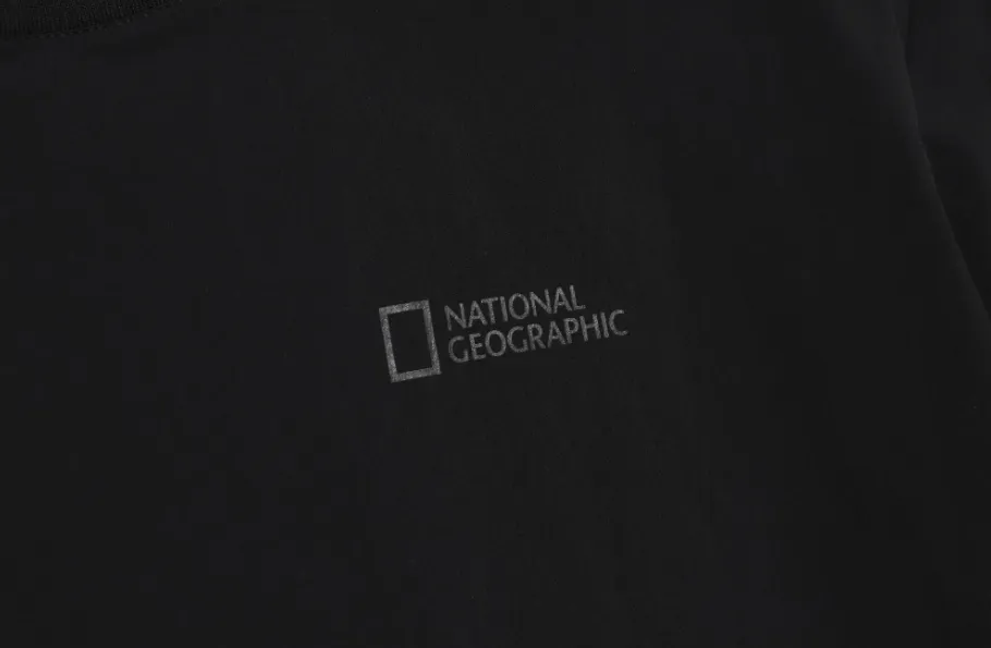 NATIONAL GEOGRAPHIC  |Unisex Street Style Logo T-Shirts