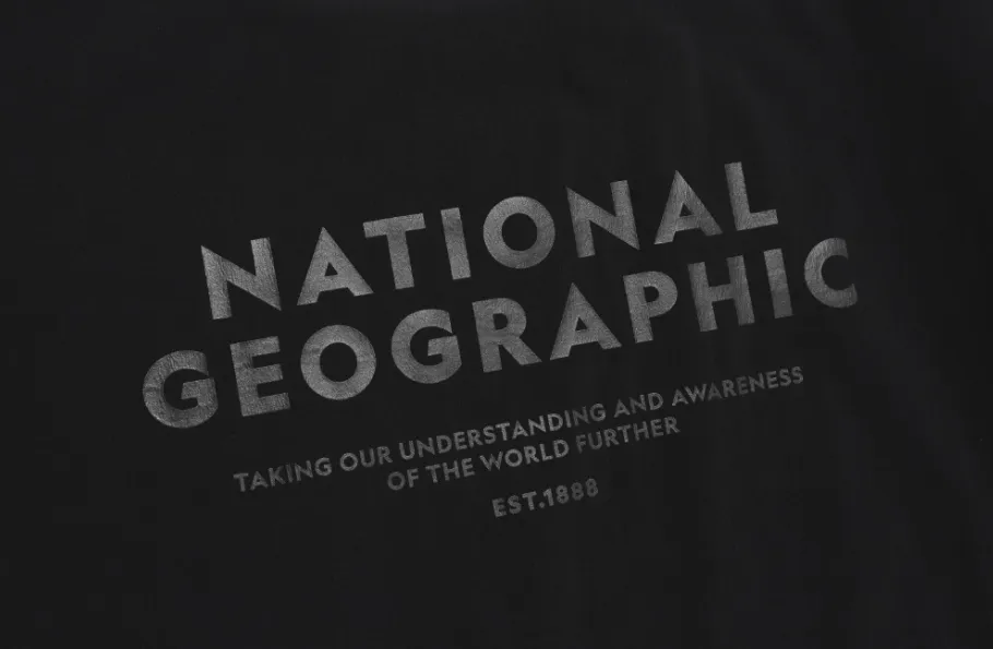 NATIONAL GEOGRAPHIC  |Unisex Street Style Logo T-Shirts