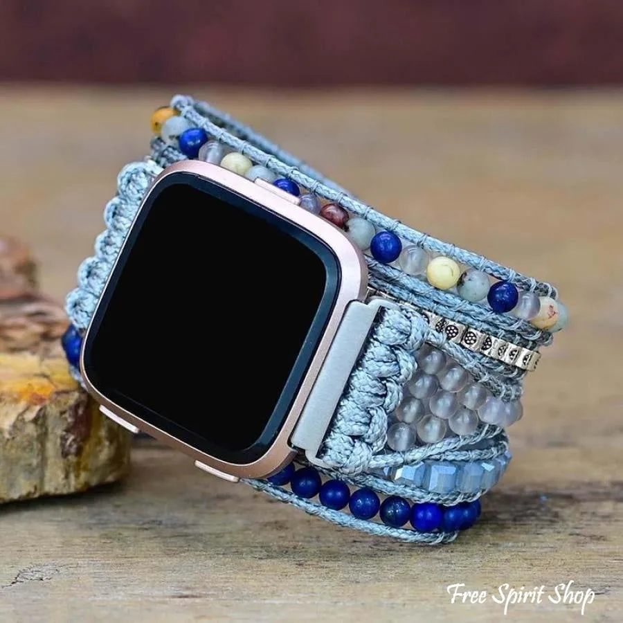 Natural Lapis Lazuli Fitbit Watch Band