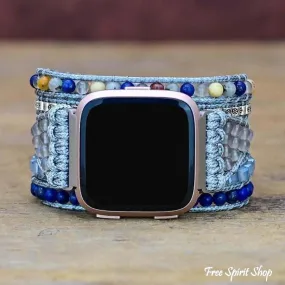 Natural Lapis Lazuli Fitbit Watch Band