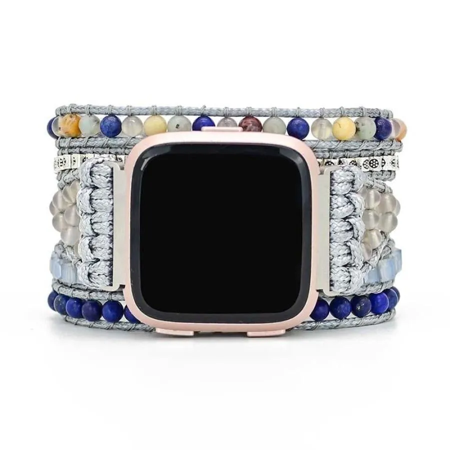 Natural Lapis Lazuli Fitbit Watch Band