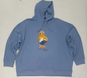 Nwt Polo Big & Tall Blue Beach Bear Hoody