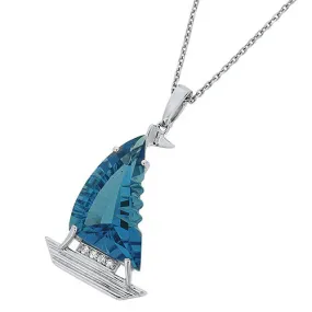 Okoboji Sailboat Pendant