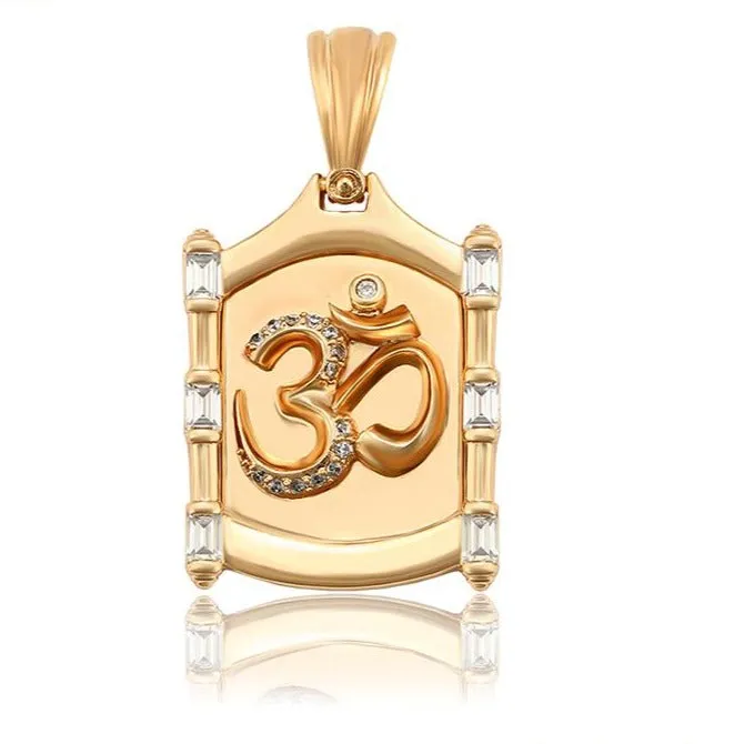 OM Pendant Necklace