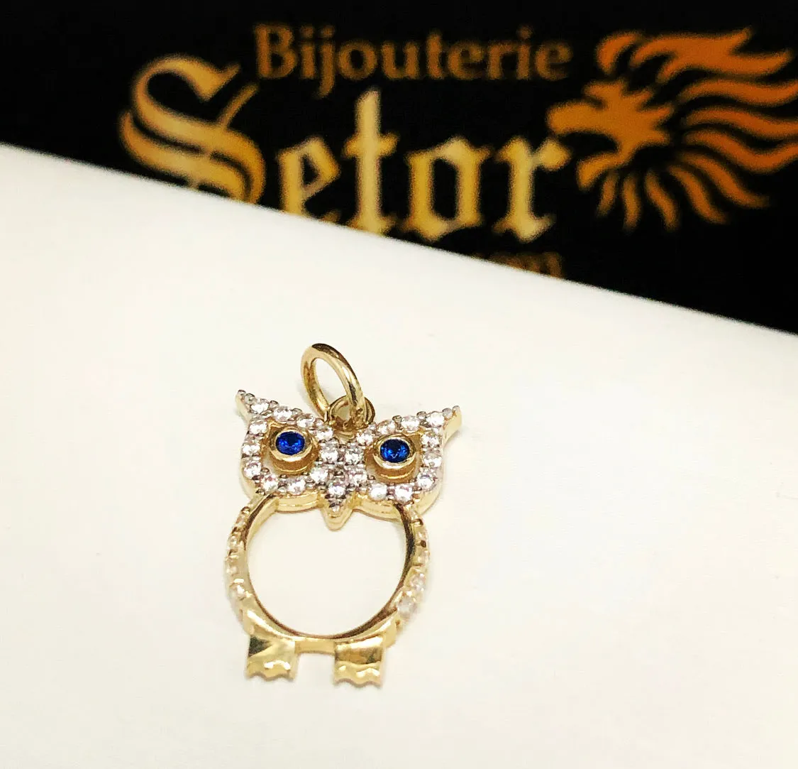 Owl pendant P133