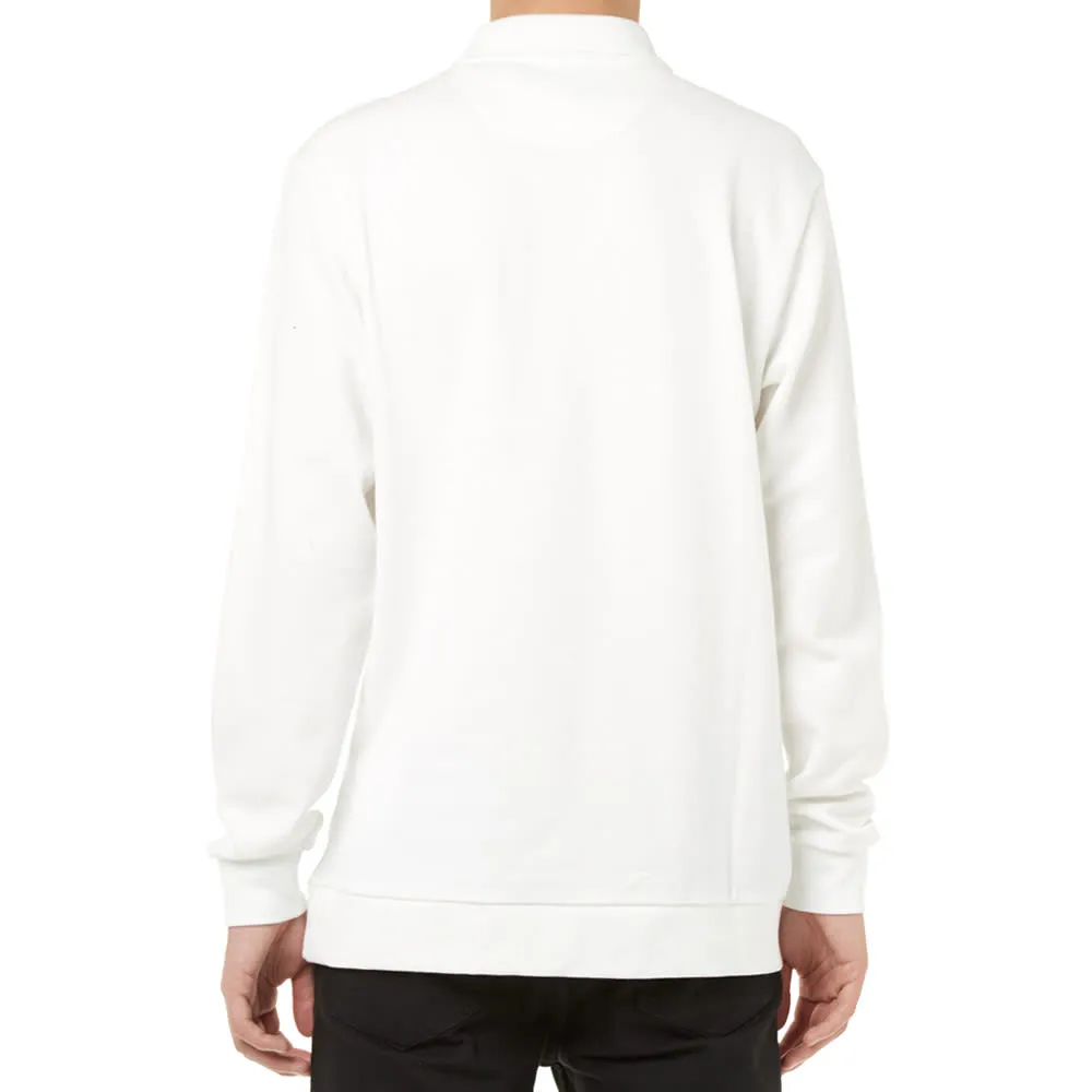 Palace Long Sleeve Backed Pique ShirtWhite