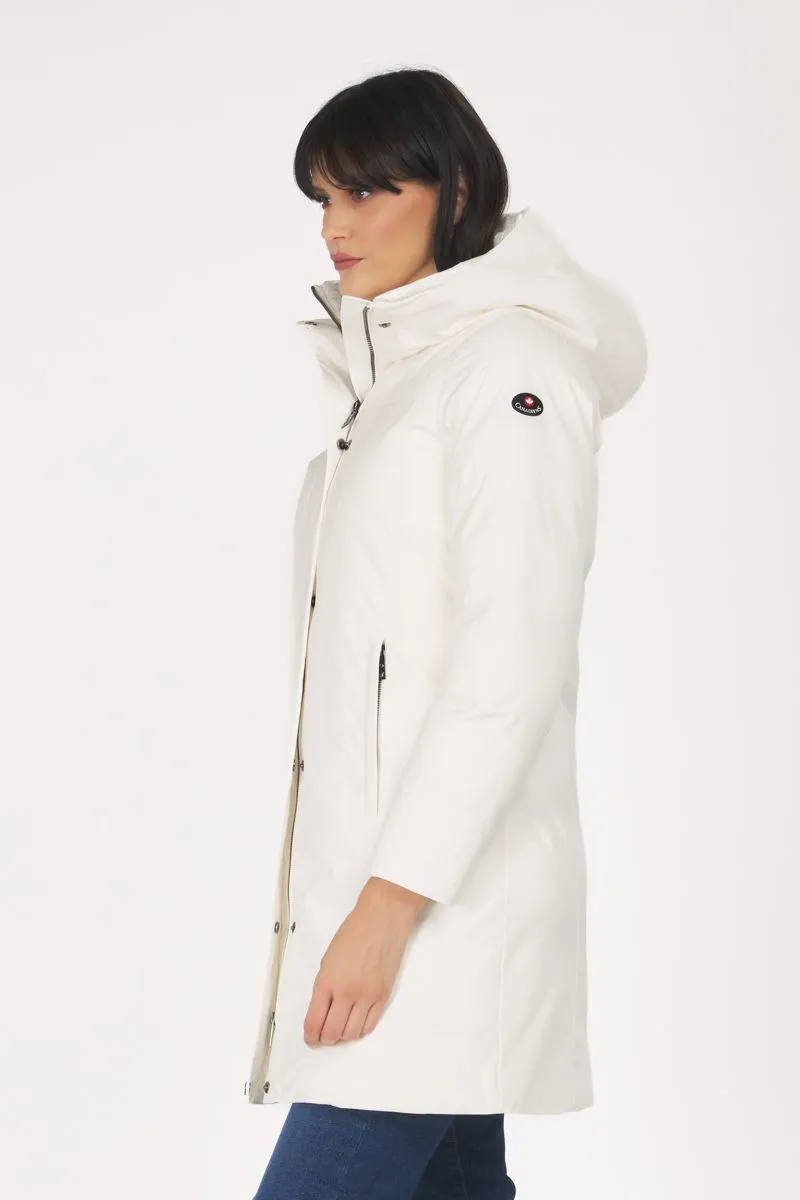 Parka Donna Bianco