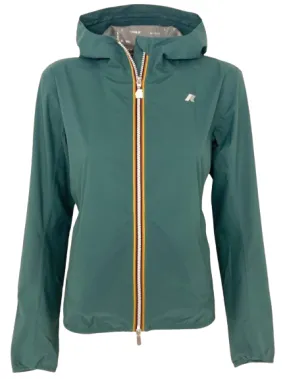 PARKA DONNA VERDE CON CAPPUCCIO