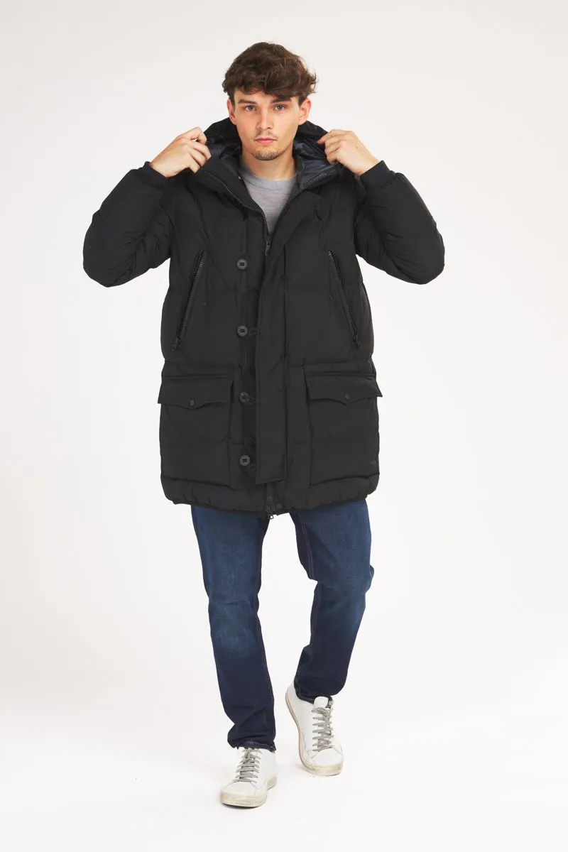 Parka Uomo Nero