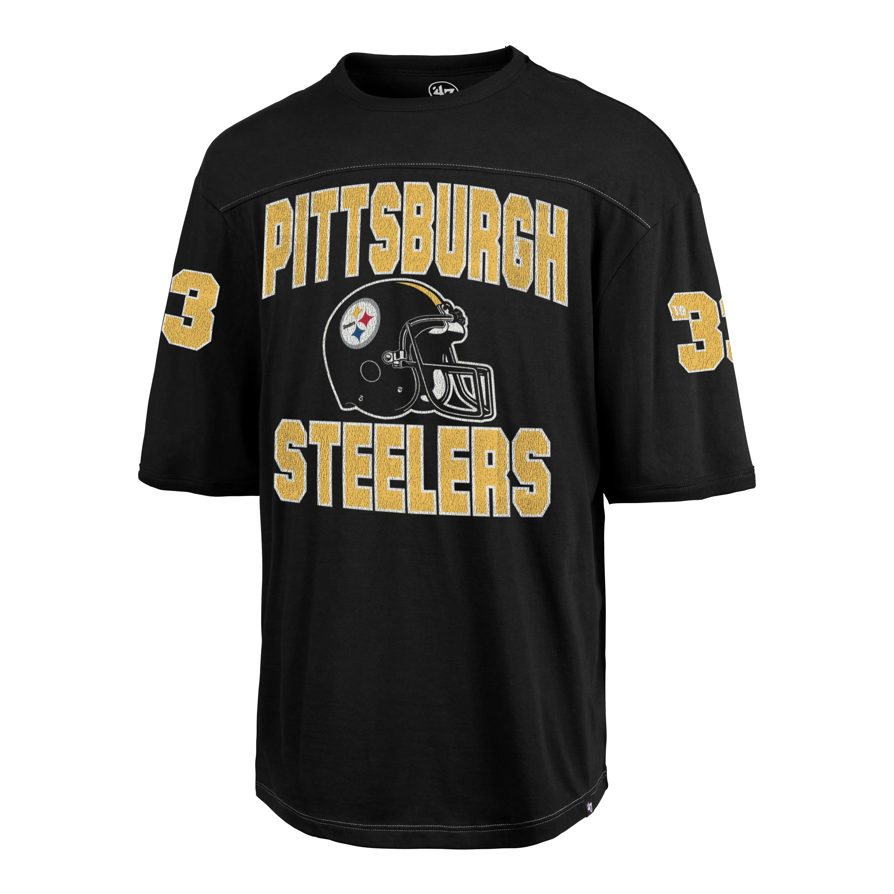 PITTSBURGH STEELERS HISTORIC GRIDIRON RUSH '47 BRIGHTON TEE