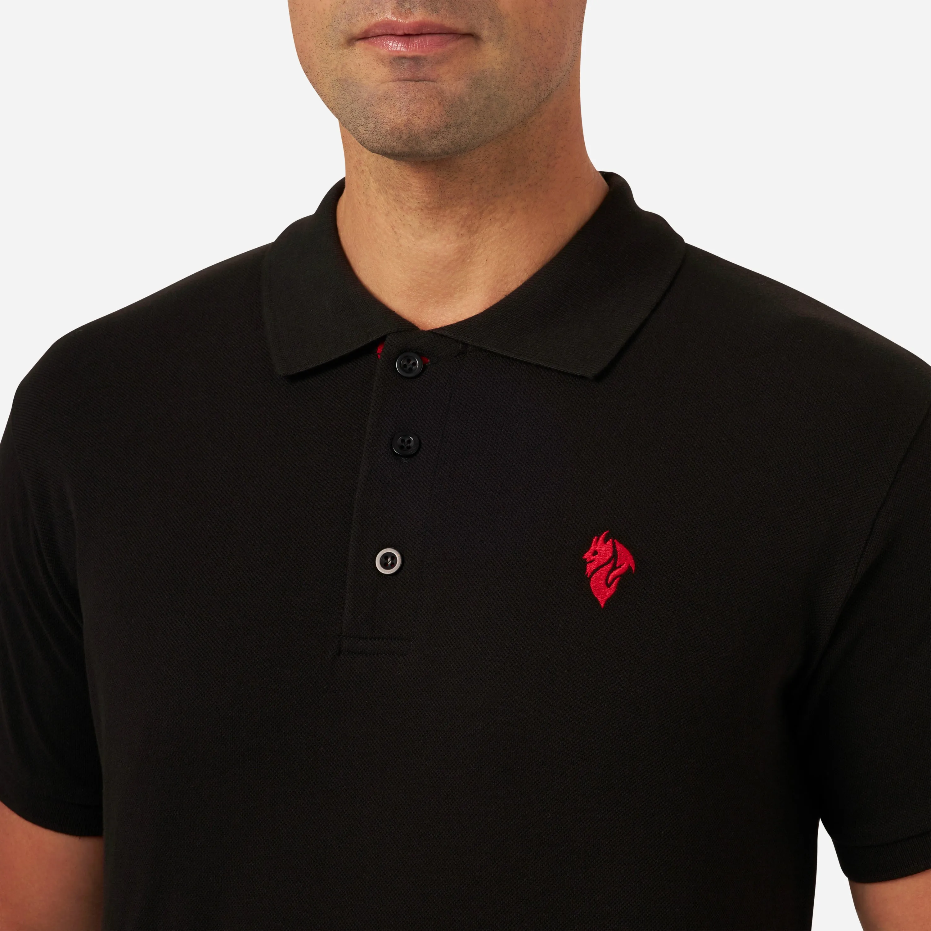 POLO MILAN DEVIL COLLECTION CON RICAMO