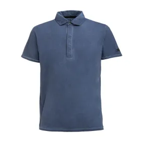 POLO TECNO WASH STRETCH Uomo Blu Nero