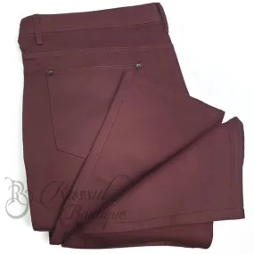 Premium Chinos Trouser | Wine