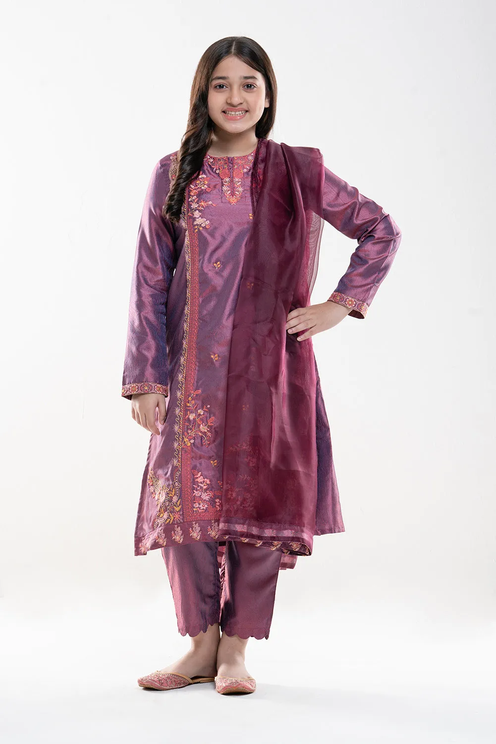 Princess Ethnic Partywear Set (10-14 Years)