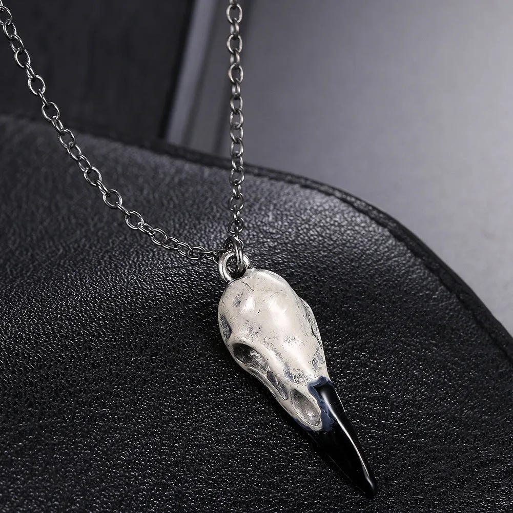 Raven Pendant Necklace