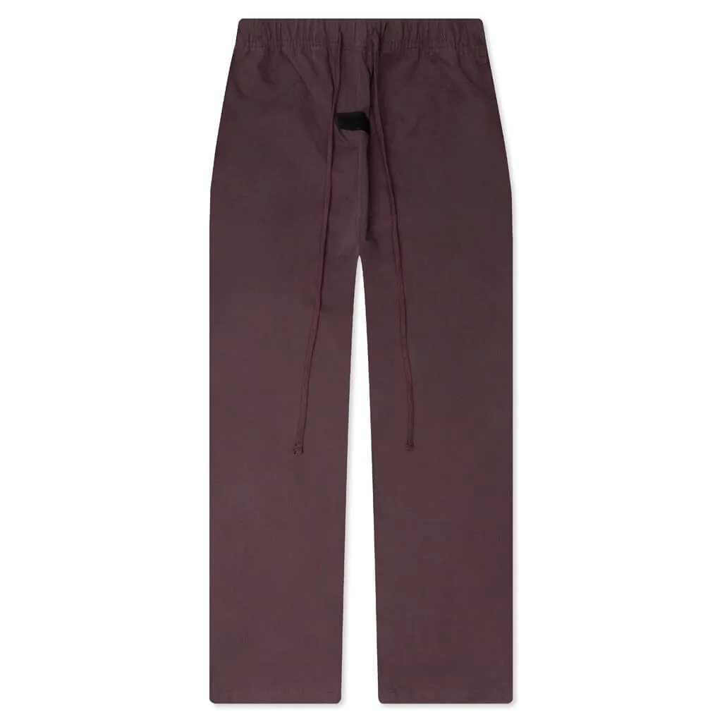 Relaxed Trouser - Plum