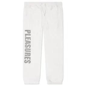 Rhinestone Impact Sweatpants - Grey