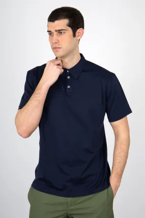 Roberto Collina Polo Cotone Blu